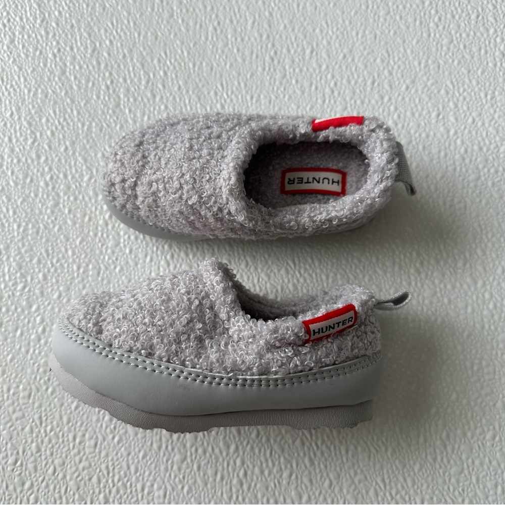 Toddler Hunter Sherpa Slippers NWOT